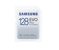 SD карта Samsung 128GB SD Card EVO Plus with Adapter, Class10, Transfer Speed up to 130MB/s - MB-SC128K/EU