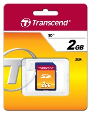 SD карта Transcend 2GB Secure Digital - TS2GSDC