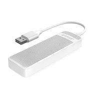 Хъб Orico USB2.0 HUB 4 port White - FL02-WH