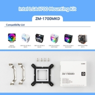 Монтаж Zalman Mounting Kit LGA1700 TYPE-D for CNPS9X OPTIMA/10X OPTIMA II/10X OPTIMA 2011 - ZM1700-MKD