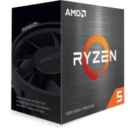 Процесор AMD Ryzen 5 5500, AM4, 6 Cores, 12 Threads, 3.6GHz (Up to 4.2GHz), 19MB Cache, 65W, BOX - 100-100000457BOX