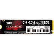 SSD диск Silicon Power UD80 500GB SSD, M.2 2280, PCIe Gen 3x4, Read/Write: 3400 / 3000 MB/s - SP500GBP34UD8005