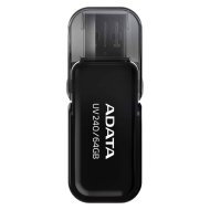 Флаш памет Adata 64GB UV240 USB 2.0-Flash Drive Black - AUV240-64G-RBK