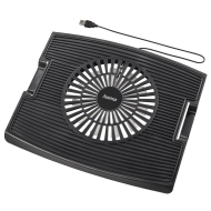 Охлаждаща поставка за лаптоп HAMA Wave, 23 dBA, 15 см, черен - 53049