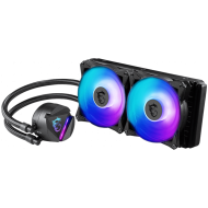 Водно охлаждане MSI MAG CORELIQUID 240R V2 Liquid Cooler, Dual 120mm ARGB PWM Fans
