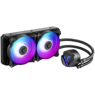 Водно охлаждане MSI MAG CORELIQUID 240R V2 Liquid Cooler, Dual 120mm ARGB PWM Fans