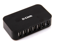 USB хъб 7 порта D-Link USB 2.0 Hub