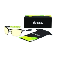 Геймърски очила GUNNAR ESL Blade Onyx Amber, Черен
