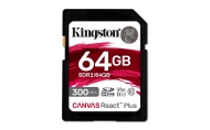 SD карта Kingston 64GB Canvas React SDXC UHS-II - SDR2/64GB