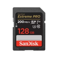 SD карта SanDisk 128GB Extreme PRO SDHC, UHS-1, Class 10, U3, 90 MB/s  - SDSDXXD-128G-GN4IN