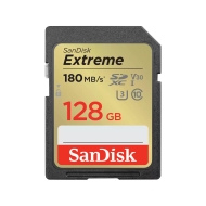 SD карта SanDisk 128GB Extreme SDXC, UHS-1,Class 10, U3, V30, 90 MB/s - SDSDXVA-128G-GNCIN
