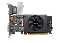 Видео карта Gigabyte GeForce GT 710, 2GB, GDDR5, 64 bit, D-Sub, DVI-D, HDMI  - GV-N710D5-2GIL 