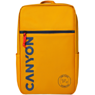 Раница за лаптоп Canyon за 15,6" лаптоп, полиестър, жълт  - CNS-CSZ02YW01