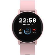 Смарт часовник Canyon CNS-SW63PP, 1.3"(3.30 cm) TFT дисплей, до 4 дни време на работа, Bluetooth 5.0, IP68, съвместим с Android 6.0+, iOS 12.0+, розов - CNS-SW63PP