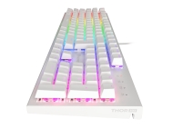 Механична геймърска клавиатура Genesis Thor 303 White RGB Backlight US Layout Brown Switch - NKG-1861