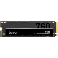 SSD диск Lexar NM760 512GB High Speed PCIe Gen 4x4, M.2 NVMe, R/W: 5300 / 4500 MB/s  - LNM760X512G-RNNNG