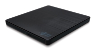 Външно оптично устройство Hitachi-LG GP60 USB3.0 CD/DVD Slim, черен - GP60NB60.AUAE12B