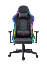 Геймърски стол Marvo CH-35 Black RGB - MARVO-CH-35-BK