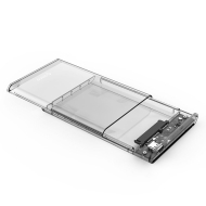 Външна кутия за диск Orico 2.5 inch 10Gbps Type-C Transparent - 2139C3-G2-CR-EP