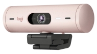 Web камера Logitech Brio 500, ROSE, EMEA28 - 960-001421