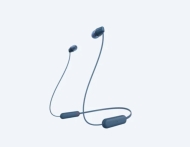 Безжични слушалки-тапи Sony WI-C100, blue - WIC100L.CE7