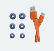 Безжични слушалки-тапи JBL T130NC BLUE, Noise Cancelling earbuds - JBLT130NCTWSBLU