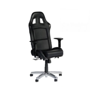 Геймърски стол Playseat Office Seat черен за дома и офиса