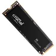 SSD диск Crucial 2TB P3 M.2 2280 PCIE Gen3.0 3D NAND, 3500/3000 MB/s - CT2000P3SSD8
