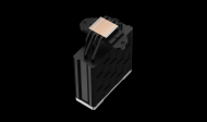 Охладител за процесор DeepCool AK400 Zero Dark Plus, Dual-Fan, LGA1700/AM5 - R-AK400-BKNNMD-G-1