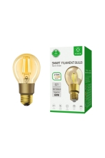 Смарт крушка Woox Light R9078 WiFi Smart Filament LED Bulb E27, 6W/60W, 650lm