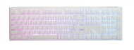 Геймърскa механична клавиатура Ducky One 3 Pure White Full Size Hotswap Cherry MX Black, RGB, PBT Keycaps - DKON2108ST-AUSPDPWWWSC1