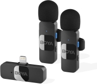 Безжична микрофонна система с ревер за iOS с Lightning, BOYA BY-V2 - BY-V2