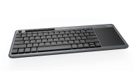 Безжична клавиатура Rapoo K2600, 2.4 GHz, Multimedia, Черен - K2600