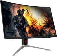 Монитор Aopen powered by Acer 27HC2URPbmiiphx, 27'' 16:9, 165Hz, VA LED QHD 2560x1440 400nit, 1500R Curve, 4ms, FreeSync Premium, DVI, HDMI, DP, 2x3W, Black/Silver - UM.HW2EE.P02