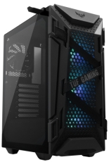Геймърски компютър Powered by Asus с AMD Ryzen 5 5500, GTX1660 Super 6GB, 16GB RAM, 500GB SSD + Подарък Asus TUF пад