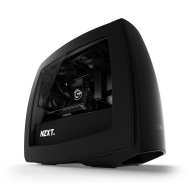 Кутия за компютър NZXT Manta Mini матово черна с прозрачен капак
