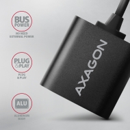 Звукова карта Axagon USB с 15см кабел. - ADA-12