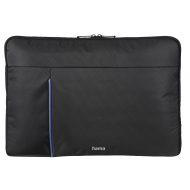 Калъф за лаптоп Hama "Cape Town", до 40 см (15,6"), черен/син - Hama-216517