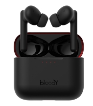Bluetooth геймърски слушалки-тапи A4TECH Bloody M90, TWS, Черен - M90