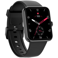 Смарт часовник Blackview W10E, 1.52" IPS HD LCD 240x280, 205mAh Battery, 24-hour SpO2 Detection + Heart Rate Monitoring, Calls and SMS notification, Black - BVW10E-B