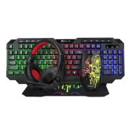 Геймърски комплект Xtrike ME Gaming COMBO CMX-415, клавиатура, мишка, слушалки и пад - XTRM-CMX-415