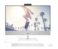 All in One компютър HP Pavilion AIO 27-ca1001nu Snowflake White, AMD Ryzen 7 5825U, 27