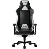 Геймърски стол LORGAR Base 311, Black + white - LRG-CHR311BW