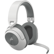 Безжични геймърски слушалки Corsair HS55, White - CA-9011281-EU