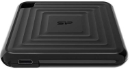 Външен SSD диск Silicon Power PC60, 1TB, USB 3.2 Gen2 Type-C, Черен - SP010TBPSDPC60CK