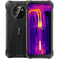 Смартфон Blackview Rugged BL8800 Pro 8GB/128GB, 6.58" FHD+ 1080x2408 IPS, Octa-core, 16MP Front/2x2MP+5MP+50MP Back Camera, FLIR thermal camera, Battery 8380mAh, Type-C, Android 11, Fingerprint, Dual SIM, SD card slot, 33W wired charging, MIL-STD-810H