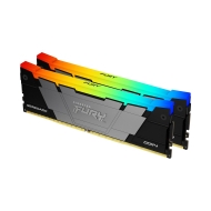 RAM памет Kingston 64GB(2x32GB) DDR4 3200MHz CL16 FURY Renegade RGB - KF432C16RB2AK2/64