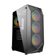 Геймърски компютър ION с процесор Intel i5-10400F, RAM 16GB, видеокарта GeForce GTX 1650 4GB, SSD 240GB, HDD 1TB