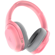 Безжични геймърски слушалки Razer Barracuda Pink, Dual Integrated Noise-Cancelling mics, Type-C, за PC, PlayStation - RZ04-03790300-R3M1