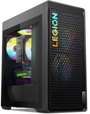 Геймърски компютър Lenovo Legion T5, Intel i5-13400F, 16GB DDR5 RAM, 1TB SSD, RTX 3060 12GB, DOS, Storm Grey - 90UU0044RM